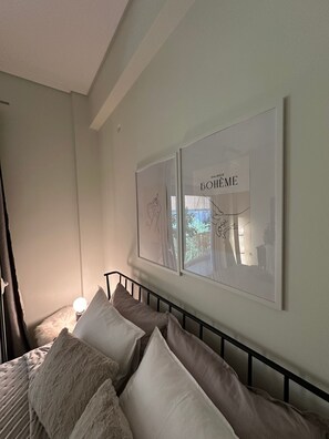 Appartement | 1 chambre, bureau, chambres insonorisées