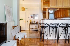 아파트 | 1 개의 침실, 책상, 방음 설비