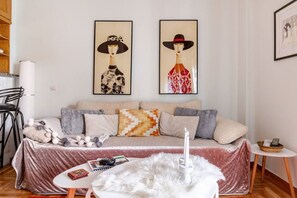 Apartamento | 1 dormitorio, escritorio, sistema de insonorización