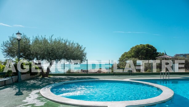 Pool - Apartment in residence closed, with big barbecue comun, 2 swimming pool.  2 bedrooms , parking. (Peníscola/Peñíscola)