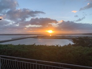 Blick von der Unterkunft