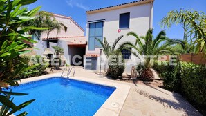 Pool - Villa with private pool, 3 bedrooms , 2 bathrooms (Peníscola/Peñíscola)