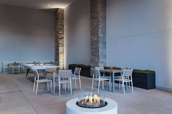 Courtyard at Element by Marriott Las Vegas Symphony Park