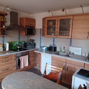 Private kitchen - Peace & nature - very nice vacation home Mecklenburg Lakeland - 1 km to the lake (Woldegk)