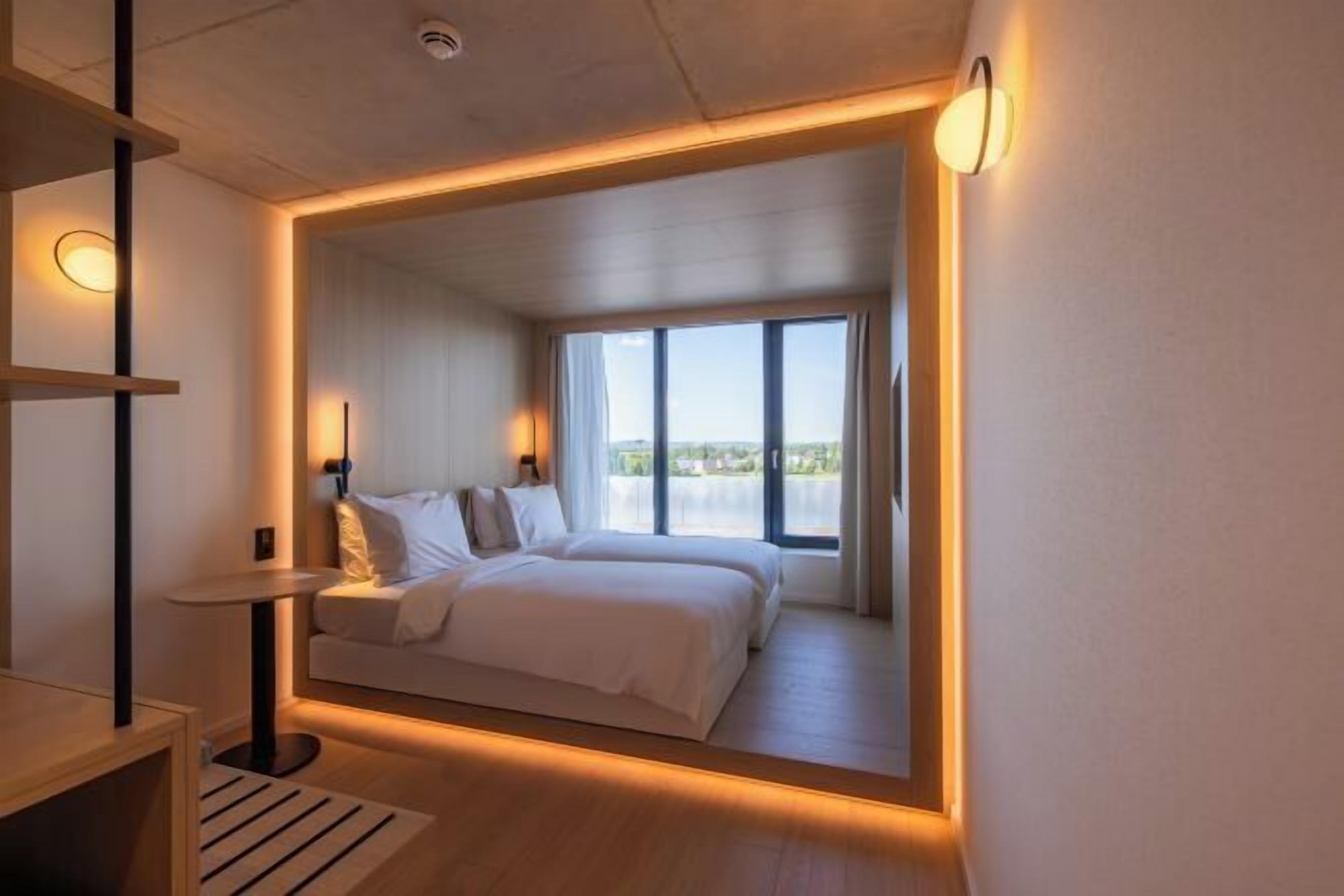 In-room safe, desk, laptop workspace, iron/ironing board