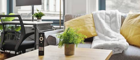 Televisión y oficina