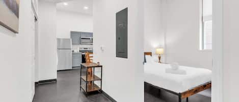 1 soverom, strykejern/-brett, wi-fi og sengetøy