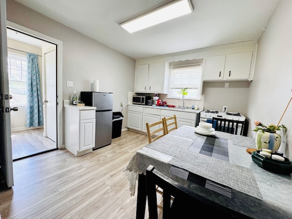 Microwave, oven, stovetop
