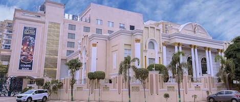 Façana frontal de l'allotjament