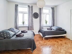 Apartamento standard, 2 quartos, para não fumantes, cozinha | Individualmente decorados, individualmente mobiliados
