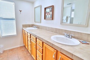 Dual Vanities in Master Bath - Unique 2 BR Sabino Canyon Gem (Tucson)