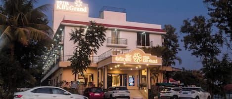 Façade de l’hébergement