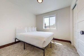 Desk, iron/ironing board, travel crib, free WiFi