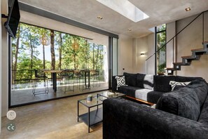 Interior - Increíble Casa con Jacuzzi y Terraza en el Bosque (Valle de Bravo)