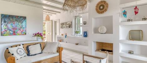 智能電視、壁爐