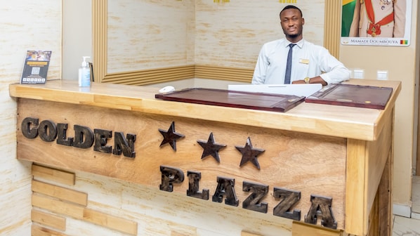 Reception - HOTEL GOLDEN PLAZZA CONAKRY (Conakry)