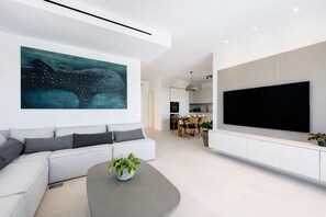 Smart-tv en een stereo