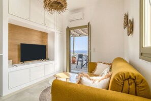 Smart TV, stereo - Folia House - Overlooking (Aspro Chorio)