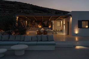Terrace/patio - Sunrise Poem Villa - Unique view (Prodromos)