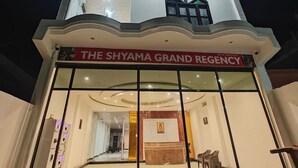 A building with a sign reading "The Shyama Grand Regency". - The Shyama Grand Regency Ayodhya (Ayodhya)