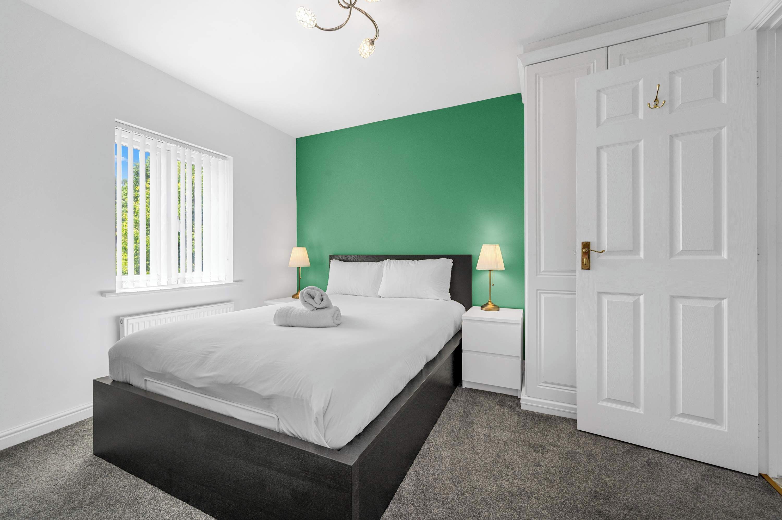 3 bedrooms, iron/ironing board, travel cot, WiFi