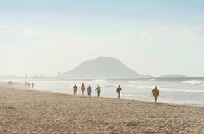 Tæt på stranden