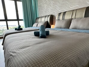 1 habitación, tabla de planchar con plancha y wifi 