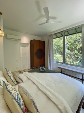 2 chambres, literie de qualité, couette en duvet