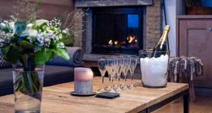 Chalet familial proche pistes et commerces, 4 chambres, accepte animaux