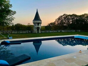 Pool - Charming cottages in Berry with pool and spa (Saint-Cyran-du-Jambot)