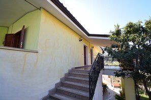 Voorkant van accommodatie