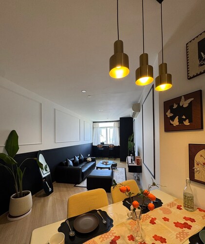 Spacious 3-bedroom apartment with AC, in charming George Town Penang Malaysia
