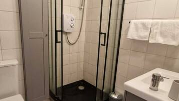 Shower, hair dryer