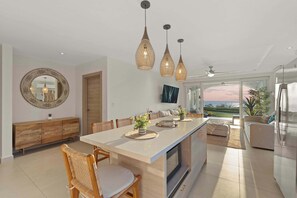 Interior - Ocean-View Villa | 2 Pools, Gym & Sunsets (Tamarindo)