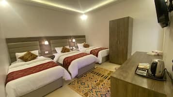 Artículos del minibar gratis y escritorio