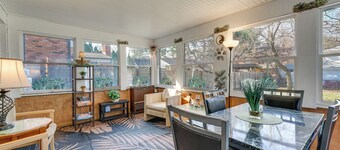 Walk to Detroit Zoo: Home w/ Sunroom & Patio!