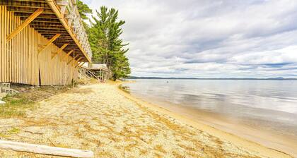 Walk to Beach & Sebago Lake: Luxe Family Getaway!
