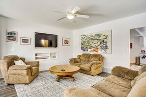 House (4 Bedrooms) | Interior - 2 Mi to Road America: Pet-friendly Duplex! (Elkhart Lake)