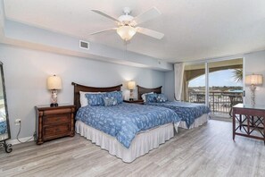 2 bedrooms, desk, iron/ironing board, free WiFi - Yacht Club Villas #1-302 -Beautiful & Updated with Water Views! (North Myrtle Beach)