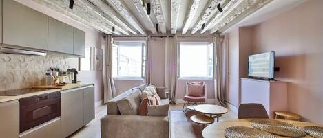 Televisio, työhuone