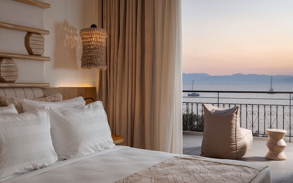 Signature Suite, Sea View | 1 bedroom, Egyptian cotton sheets, premium bedding, memory foam beds