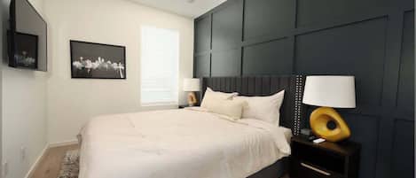 2 chambres, fer et planche Ă repasser, Wi-Fi, literie fournie