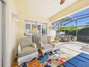 Terrace/patio - Courtyard Villa with Spa in Belvedere (The Villages)