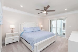 3 bedrooms, desk, bed sheets - High Tide 3BR Townhome North OC (Ocean City)