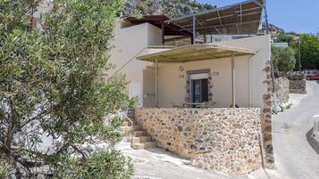 Fassade der Unterkunft