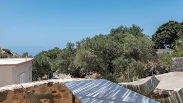 Perhetalo, parveke, merinäköala | Terassi/patio