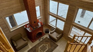 Comfort Cottage, Lake View | Living area