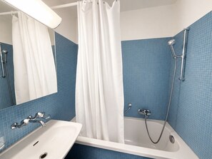Hair dryer, towels