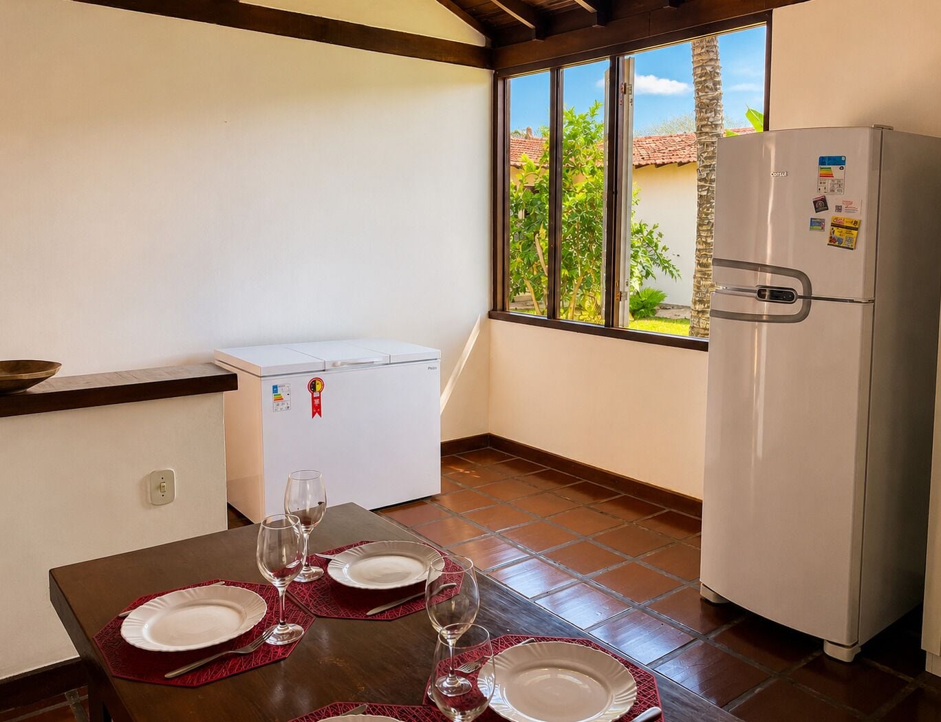 Villa | Private kitchen | Microwave, oven, stovetop, blender