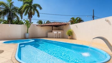 Villa | Pool | Indoor pool, pool loungers